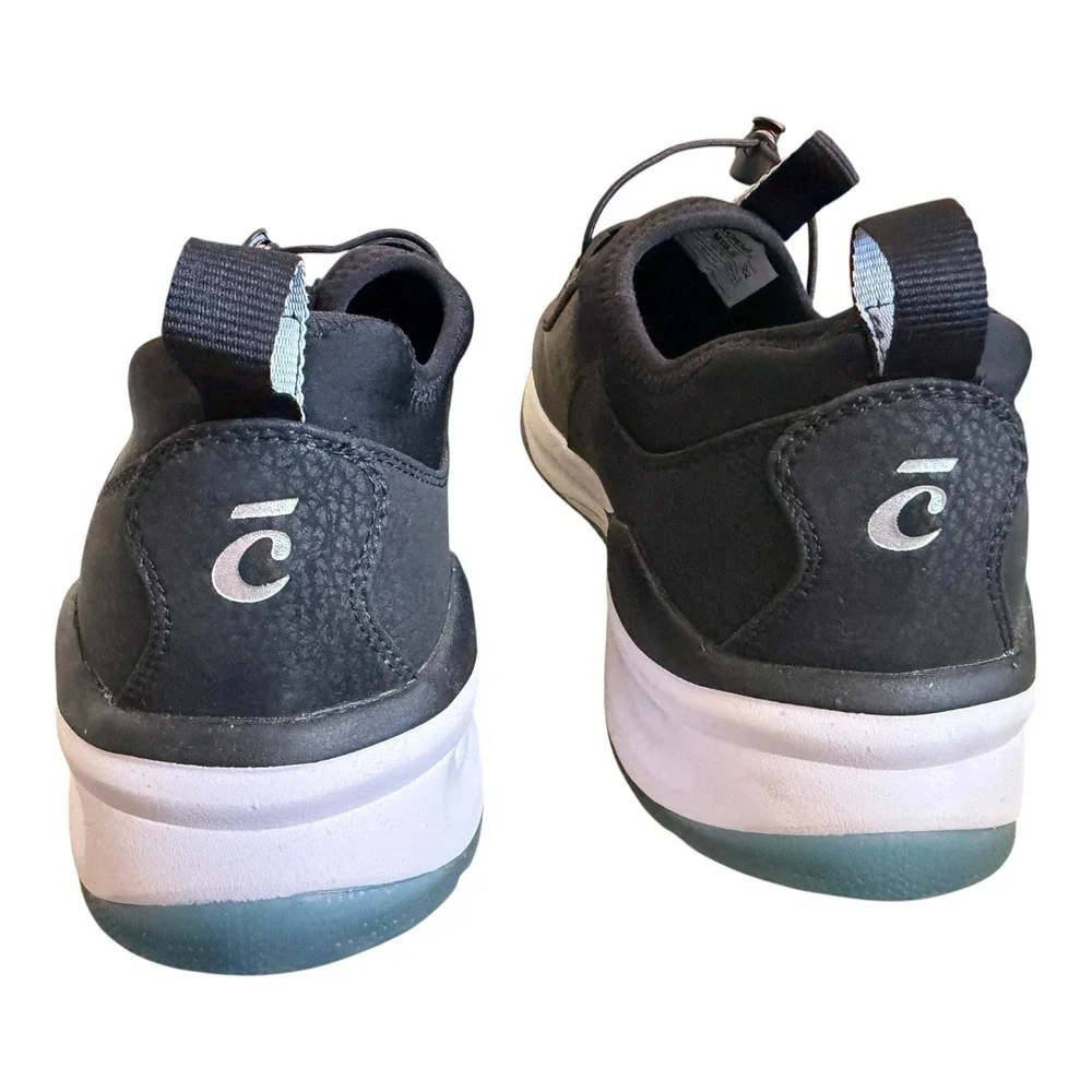 Clove Lunar Fade Nursing Shoes Women 12 Men 10.5 Black Comfort Work Sneakers
